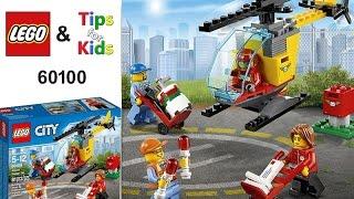 LEGO City 60100 AIRPORT - Helicopter and Heliport | Toys for Kids
