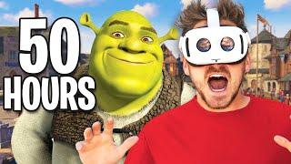 Spending 50 Hours In Shrek's Swamp!