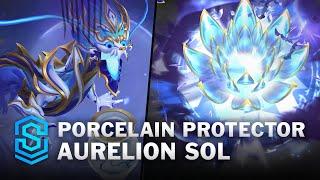 Porcelain Protector Aurelion Sol Skin Spotlight - Pre-Release - PBE Preview - League of Legends