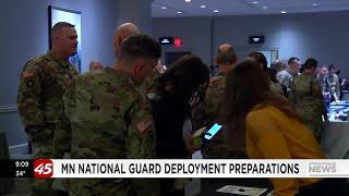 MN National Guard families prepare to send loved ones overseas