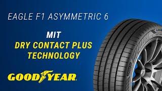 Goodyear Eagle F1 Asymmetric 6 - Dry Contact Plus Technology