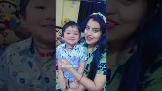Tu meri... #motherdaughter #mypuchkin #myfugi #puchkinshorts #insta /Mahimishra_143