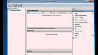 Windows 8 Hyper-V Demonstration