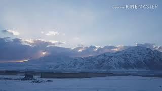 Dasht Quetta after Snowfall Balochistan Pakistan