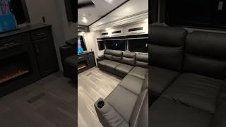 How did they fit this sofa in an RV  2024 Keystone Cougar 320RDS #rv #fifthwheel