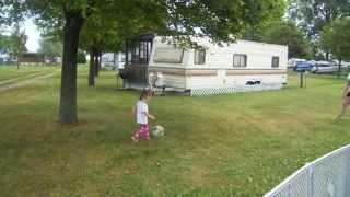 Charleigh Playing Soccer