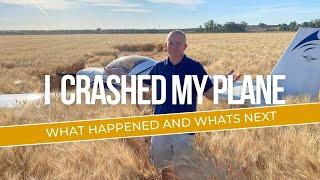 I Crashed My Plane!