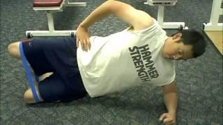 Side Plank Clam Exercise - Mike Reinold