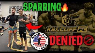 TRAINING AT KILLCLIFF FC AND GETTING DENIED BY AMERICAN TOP TEAM!