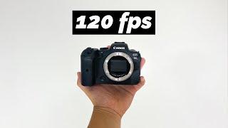 Is 120 FPS any good on the Canon EOS R6?