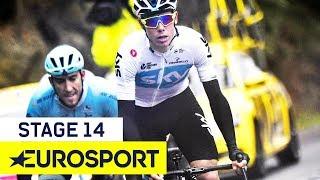 Omar Fraile Takes First Stage Win After Breakaway | Tour de France 2018 | Stage 14 Highlights