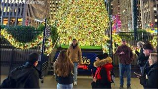 New York City: Thanksgiving Week  # Christmas Lights Live