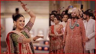 Anant-Radhika Wedding : Radhika Merchant's Mother Welcome Dance Performance For Anant Ambani