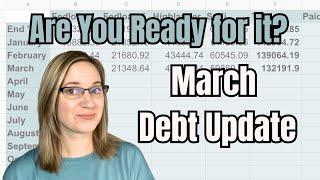 MARCH DEBT UPDATE || 6-FIGURE DEBT PAYOFF & HITTING NEW MILESTONES