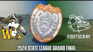 2024 Lacrosse Victoria Men's State League Grand Final - Williamstown v Footscray