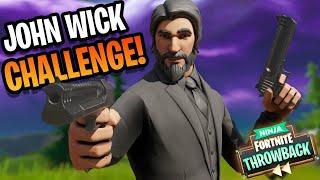 NO SNIPERS ALLOWED IN THIS CHALLENGE!! Throwback Fortnite