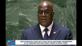 24/9/24 RDC, DISCOURS PRÉSIDENT TSHISEKEDI À LA 78ème SESSION A.G DES NATIONS UNIES (2023)