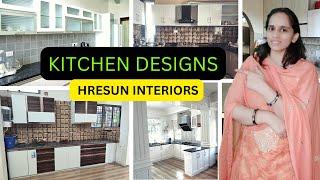 KITCHEN DESIGNS BY HRESUN INTERIORS /MODULAR KITCHEN DESIGNS / INTERIOR DESIGN