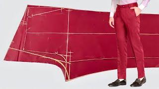 Easy pant cutting// Formula pant cutting// Follow these tips and pants will cut great // N A FASHION