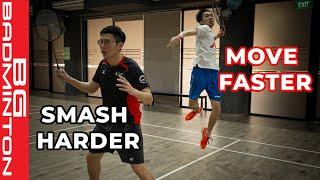 How to Do the DOUBLES SMASHING Footwork