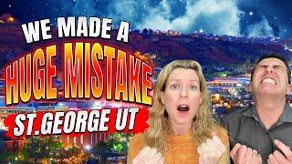 7 Things WE WISH WE KNEW Before Moving to St George Utah | Living in Utah