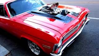 CUSTOM CHEVY NOVA with a HUGE V8. DougCameraman