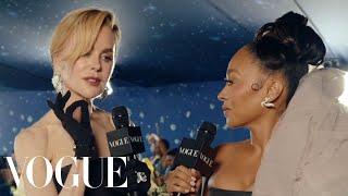 Nicole Kidman is Captivated By the Tailoring on Display at Met Gala | Vogue