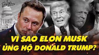 VÌ SAO TỶ PHÚ ELON MUSK ỦNG HỘ ÔNG DONALD TRUMP LÀM TỔNG THỐNG?