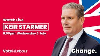 Tomorrow, you can vote for change with Labour. Watch my speech in Redditch.