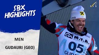 2023 World Champion Jakob Dusek storms to win in Georgia | FIS Snowboard World Cup 24-25