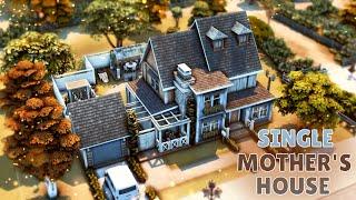 Дом матери одиночки с 4 детьми Симс 4 | Строительство | House of a single mother The sims 4 | NO CC