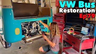 VW Bus Restoration - Episode 79 - Backwards! | MicBergsma