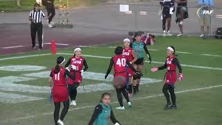 08/29/2024 - 2024 IFAF Flag Football World Cup - Day 3 - Women - Round of 4 - Mexico vs Japan