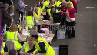 SCOTLAND: COUNTING POSTAL VOTE