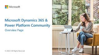 Overview Page | Microsoft Dynamics 365 & Power Platform Community