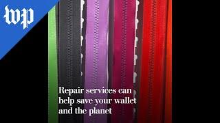 Repair services can help save your wallet and the planet