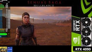 HellBlade 2 High Settings DLSS Quality 4K | RTX 4090 | i9 14900KS