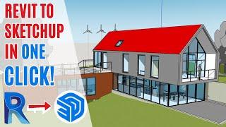 Revit to SketchUp Export with Materials (easy)