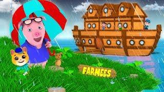 Animals Went In Two By Two | Nursery Rhymes For Kids by Farmees