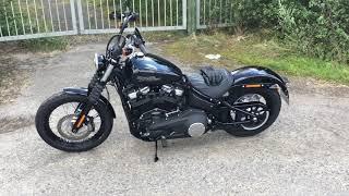 Harley-Davidson Street Bob 107 MY 2020 FXBB Vivid Black KessTech