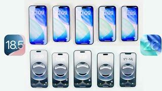 iPhone 16 SERIES Battery Life DRAIN Test - iOS 26 Beta vs iOS 18.5