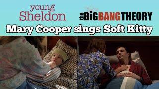 Mary Cooper sings “Soft Kitty” to sick Sheldon | The Coopers