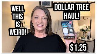 DOLLAR TREE HAUL | WEIRD | $1.25 | AWESOME FINDS | I LOVE THE DT #haul #dollartree #dollartreehaul