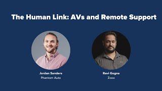 PAVE's Virtual Panel "The Human Link: AVs and Remote Support" - Full Recording