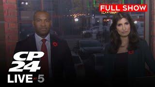 Donald Trump elected 47th American President | CP24 Live at Five for Nov. 6, 2024