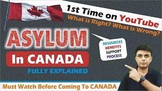  ASYLUM IN CANADA 2023-24 | Full Process Explained | Canadian Dream