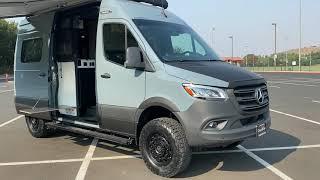 Walk Thru on the 2021 REVEL 44E 4X4 Mercedes Sprinter Van