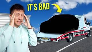 MY NEW CAR REVEAL!  (  it doesn't move... )