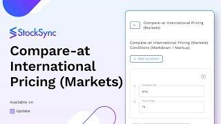 How to Update Compare-at-Prices Markets on Shopify with Stock Sync | Column Matching Tutorial