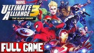 MARVEL ULTIMATE ALLIANCE 3 Full Game Walkthrough - No Commentary (#MUA3 Black Order Full Game) 2019